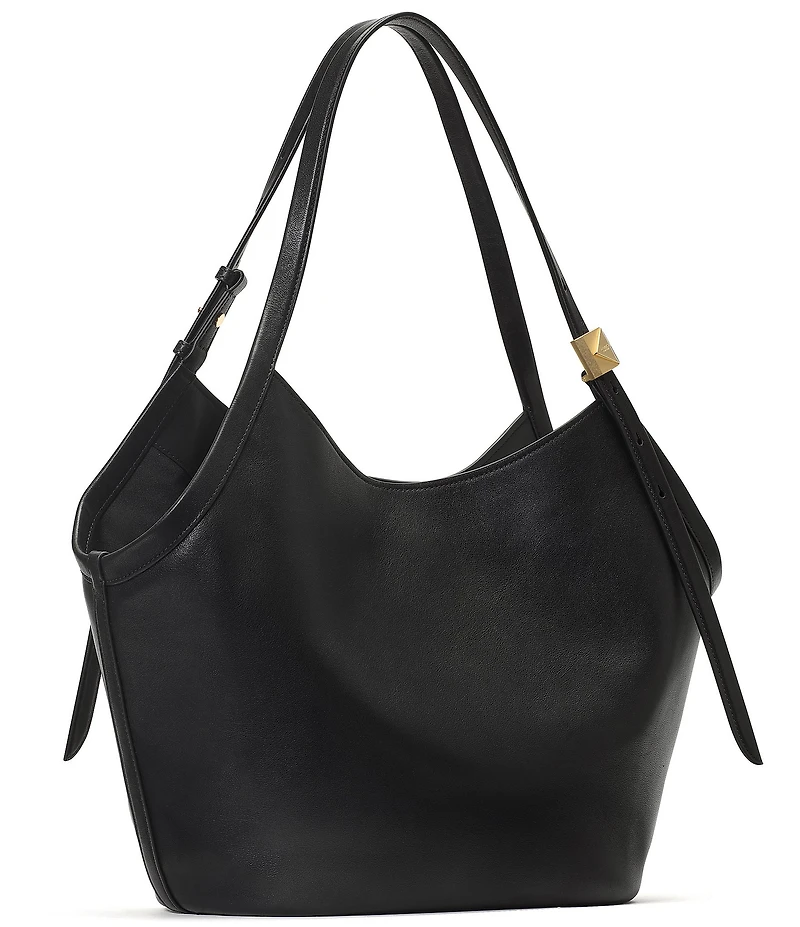 kate spade new york Deco Fine Grain Leather Tulip Tote Bag
