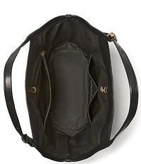 kate spade new york Deco Fine Grain Leather Tulip Tote Bag
