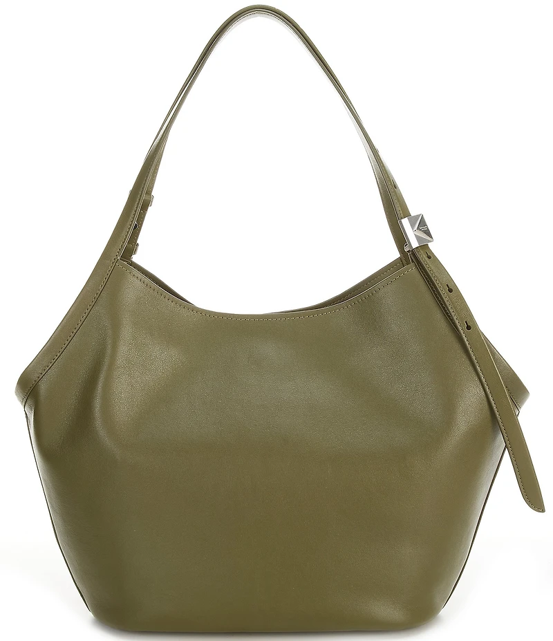 kate spade new york Deco Fine Grain Leather Tulip Tote Bag