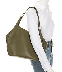 kate spade new york Deco Fine Grain Leather Tulip Tote Bag