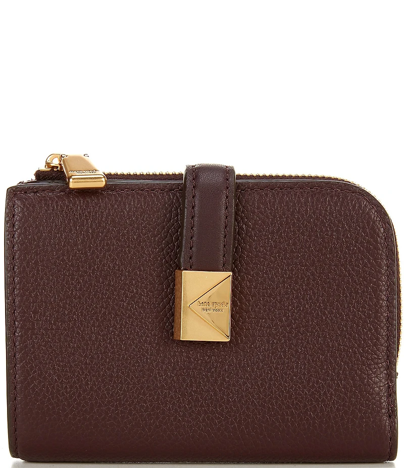 kate spade new york Deco Leather Small Compact Wallet