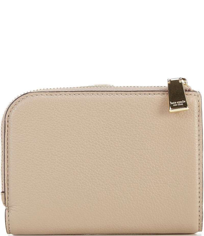 kate spade new york Deco Leather Small Compact Wallet