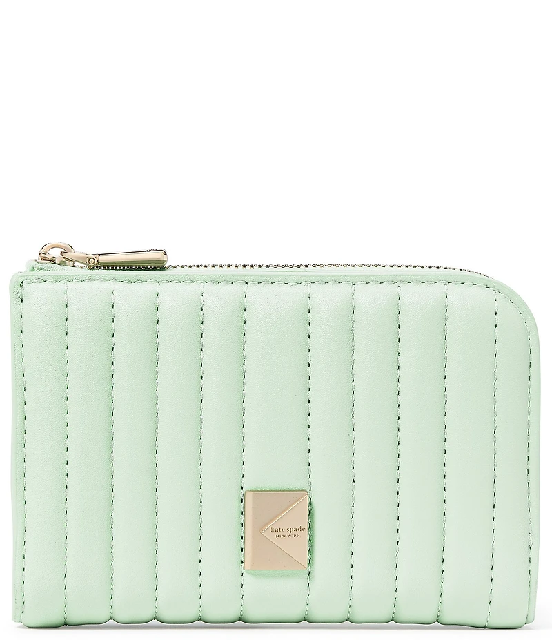 kate spade new york Deco Quilted Compact Wallet