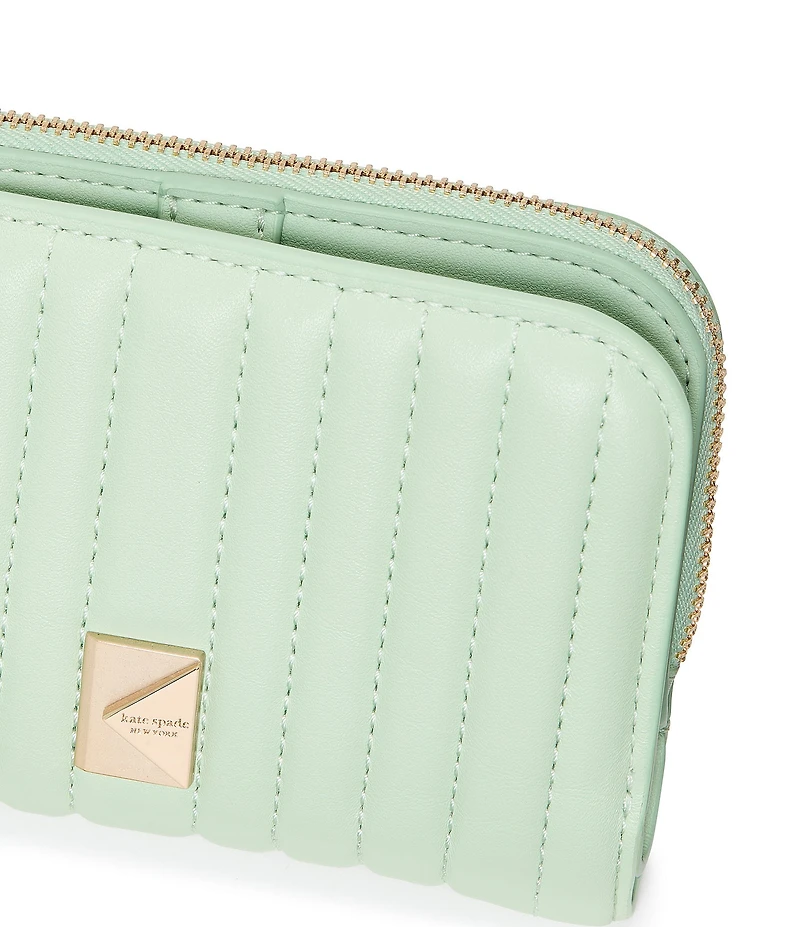 kate spade new york Deco Quilted Compact Wallet