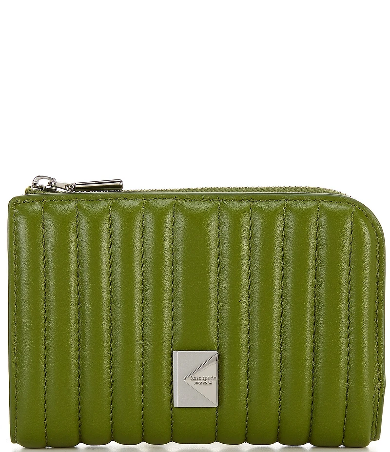 kate spade new york Deco Quilted Compact Wallet