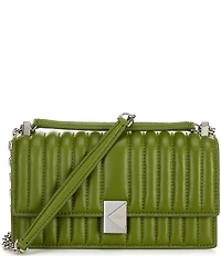 kate spade new york Deco Quilted Mini Flap Chain Convertible Crossbody Bag