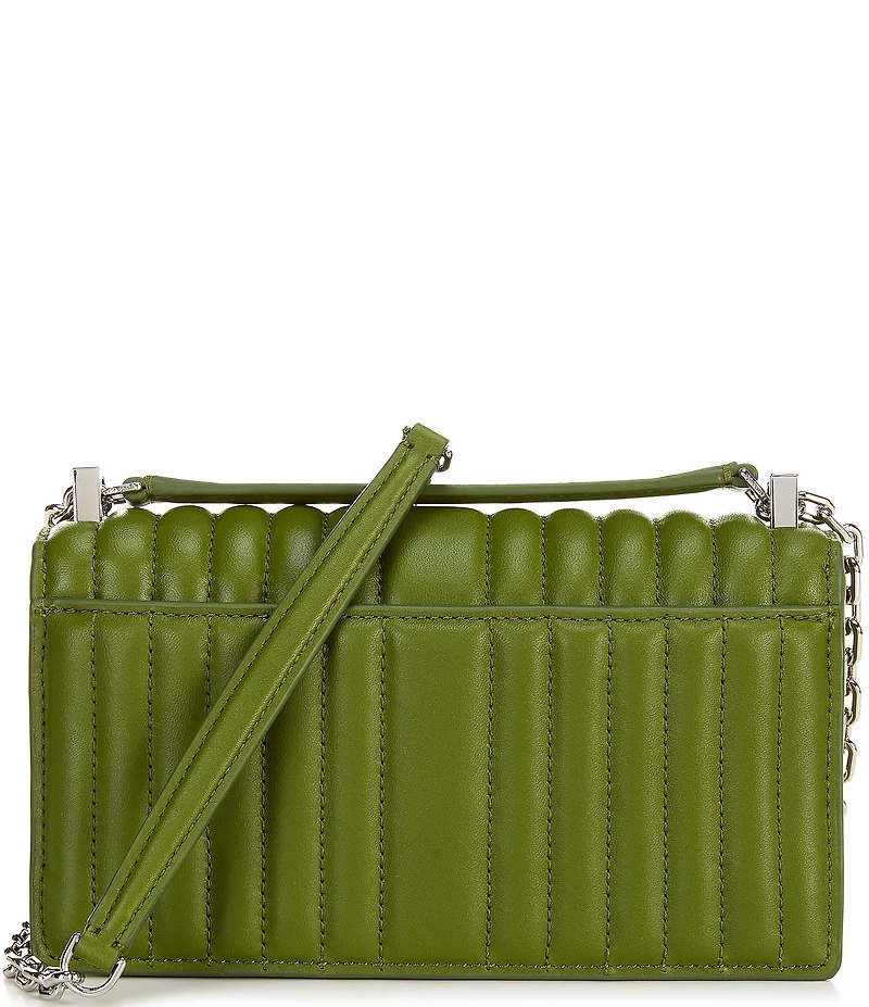 kate spade new york Deco Quilted Mini Flap Chain Convertible Crossbody Bag