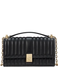 kate spade new york Deco Quilted Mini Flap Chain Convertible Crossbody Bag