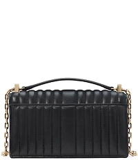 kate spade new york Deco Quilted Mini Flap Chain Convertible Crossbody Bag