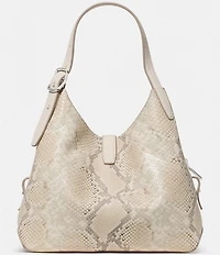 kate spade new york Deco Snake Embossed Leather Crossbody Tote