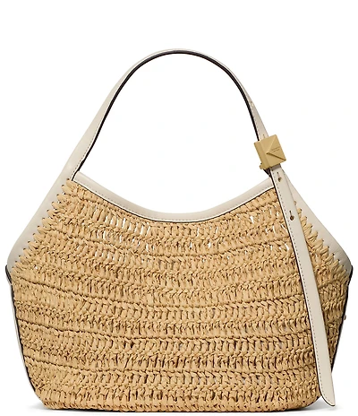 kate spade new york Deco Straw Small Tulip Tote
