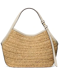 kate spade new york Deco Straw Small Tulip Tote