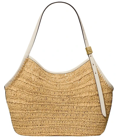 kate spade new york Deco Straw Tulip Tote Bag