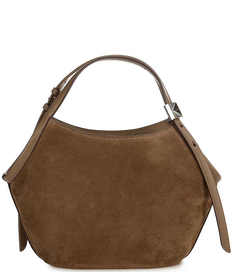 kate spade new york Deco Suede Small Tulip Tote Bag
