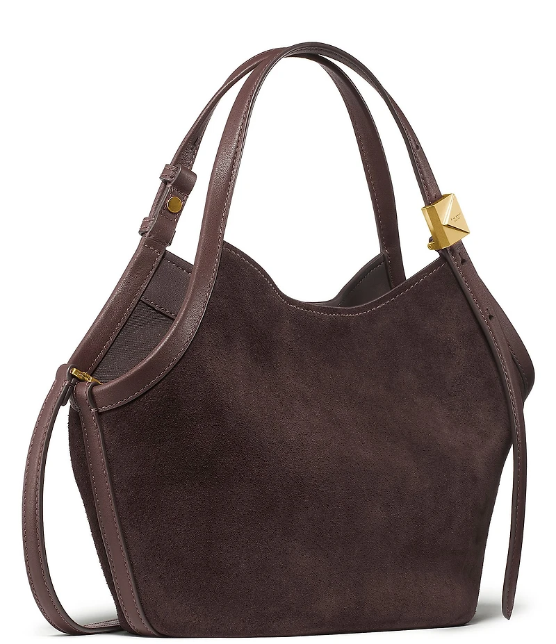 kate spade new york Deco Suede Small Tulip Tote Bag