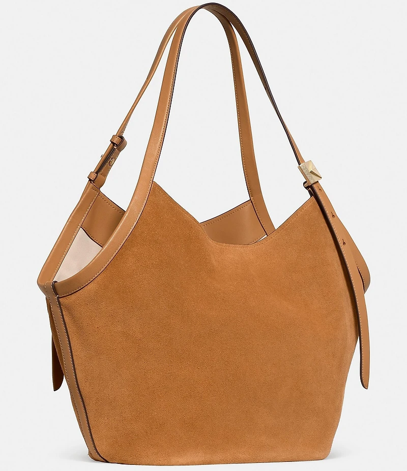 kate spade new york Deco Suede Tulip Tote Bag