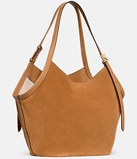 kate spade new york Deco Suede Tulip Tote Bag