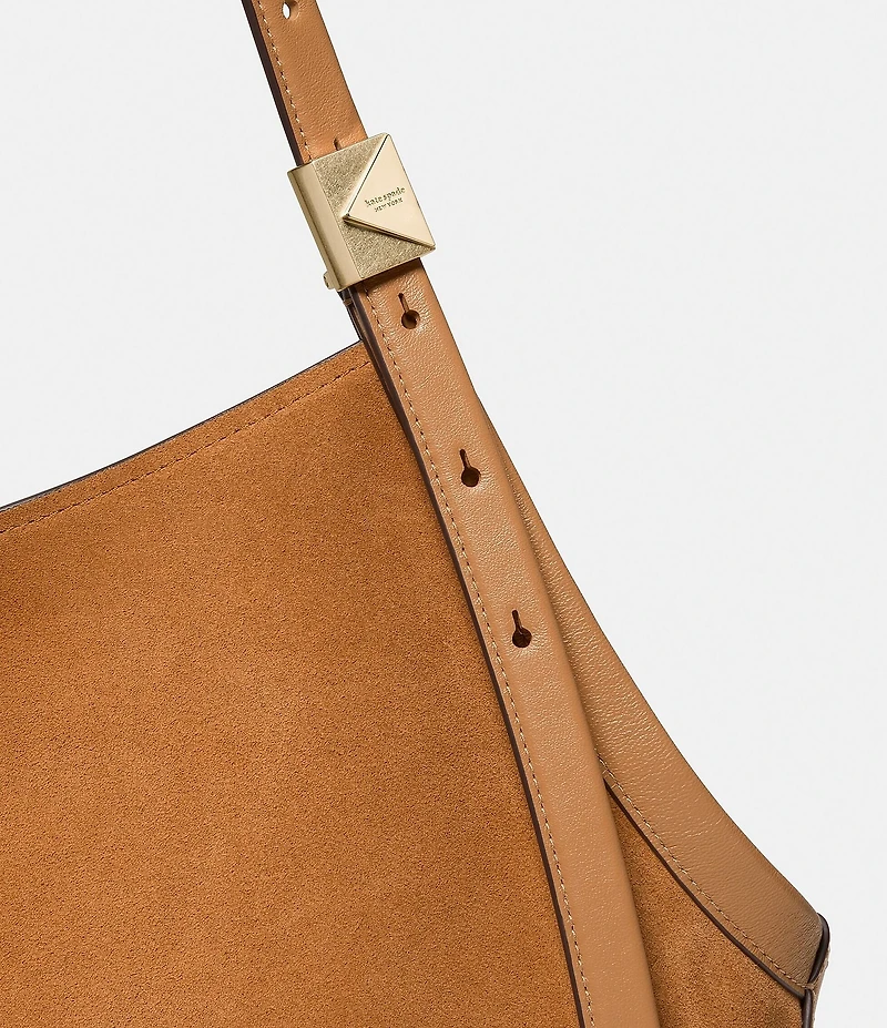 kate spade new york Deco Suede Tulip Tote Bag