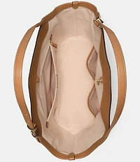 kate spade new york Deco Suede Tulip Tote Bag