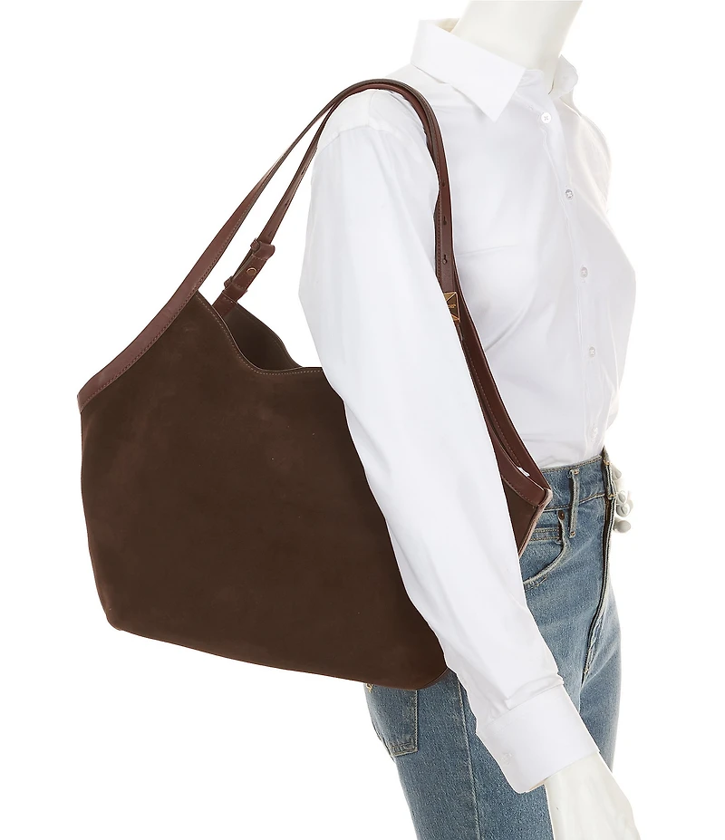 kate spade new york Deco Suede Tulip Tote Bag