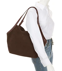 kate spade new york Deco Suede Tulip Tote Bag
