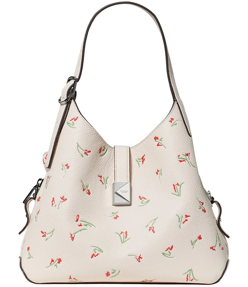kate spade new york Deco Vibrant Buds Crossbody Tote Bag