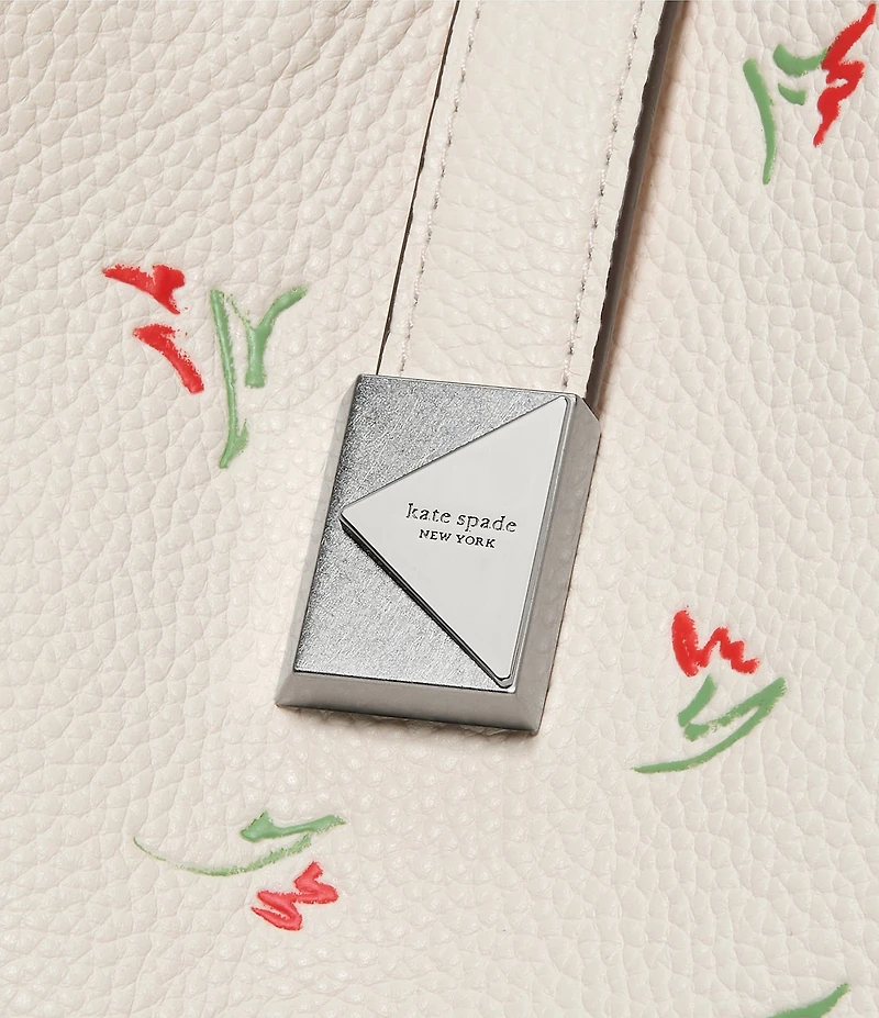 kate spade new york Deco Vibrant Buds Crossbody Tote Bag
