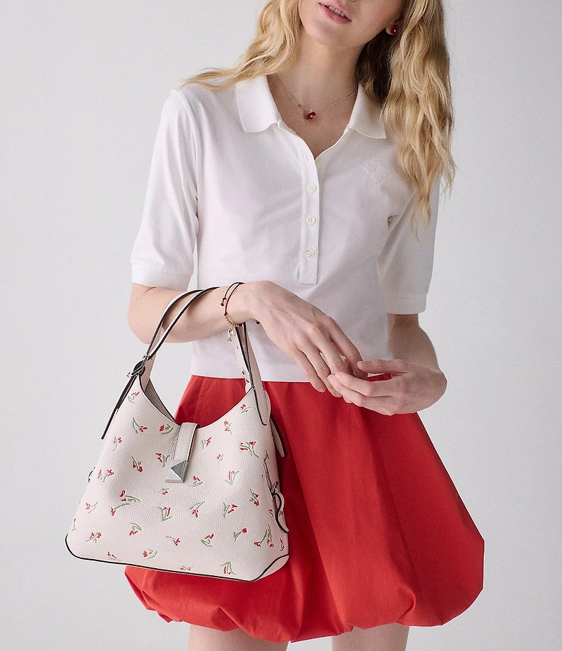 kate spade new york Deco Vibrant Buds Crossbody Tote Bag