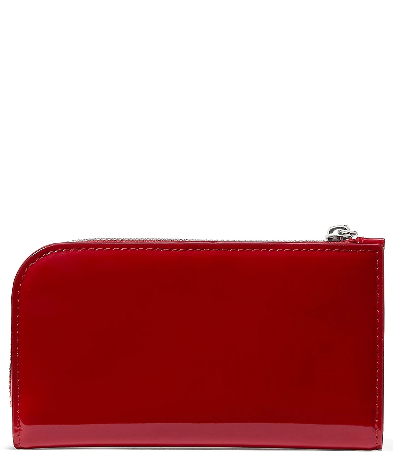 kate spade new york Devin Patent Leather Small Slim Bifold Wallet