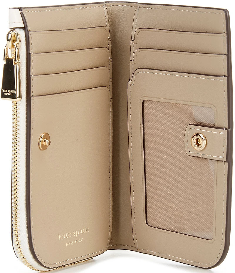 kate spade new york Devin Two-Tone Small Bifold Wallet