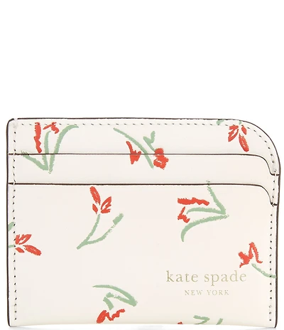 kate spade new york Devin Vibrant Buds Card Holder