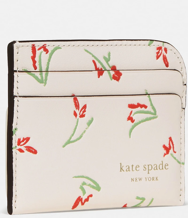 kate spade new york Devin Vibrant Buds Card Holder