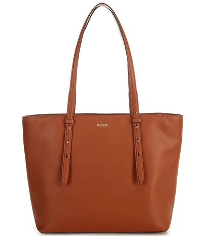 kate spade new york Do It All Fine Grain Leather Zip Tote Bag