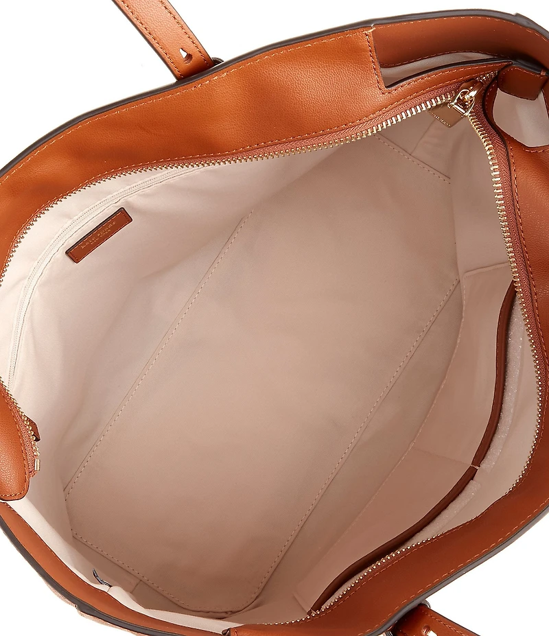 kate spade new york Do It All Fine Grain Leather Zip Tote Bag