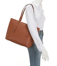 kate spade new york Do It All Fine Grain Leather Zip Tote Bag