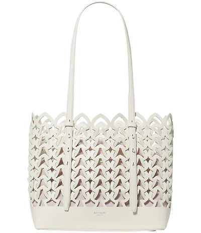 kate spade new york Do It All Large Woven Leather Tote