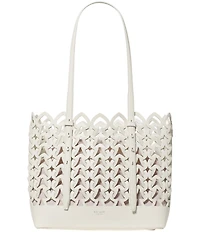 kate spade new york Do It All Large Woven Leather Tote