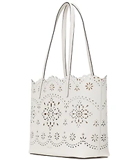 kate spade new york Spade Flower Do It All Perforated Leather Tote Bag
