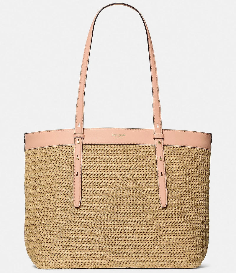 kate spade new york Do It All Straw Large Tote Bag