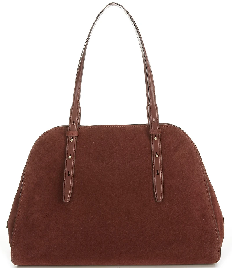 kate spade new york Maise Do It All Suede Carryall Satchel Bag