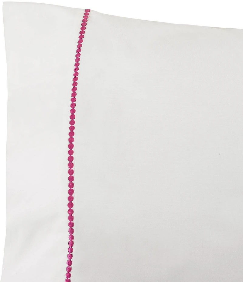 kate spade new york Dot Embroidered 300-Thread Count All-Season 4-Piece Sheet Set