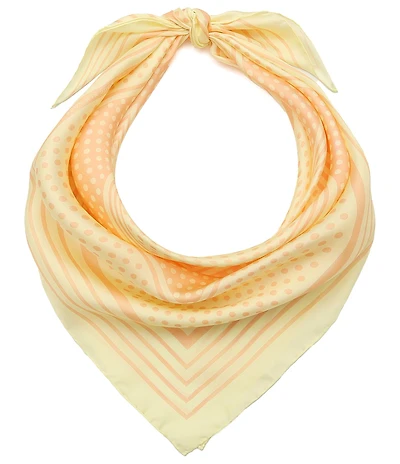 kate spade new york Dotted Silk Square Scarf