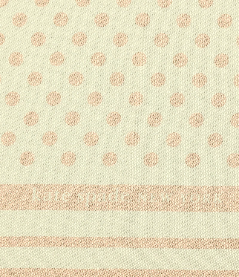 kate spade new york Dotted Silk Square Scarf
