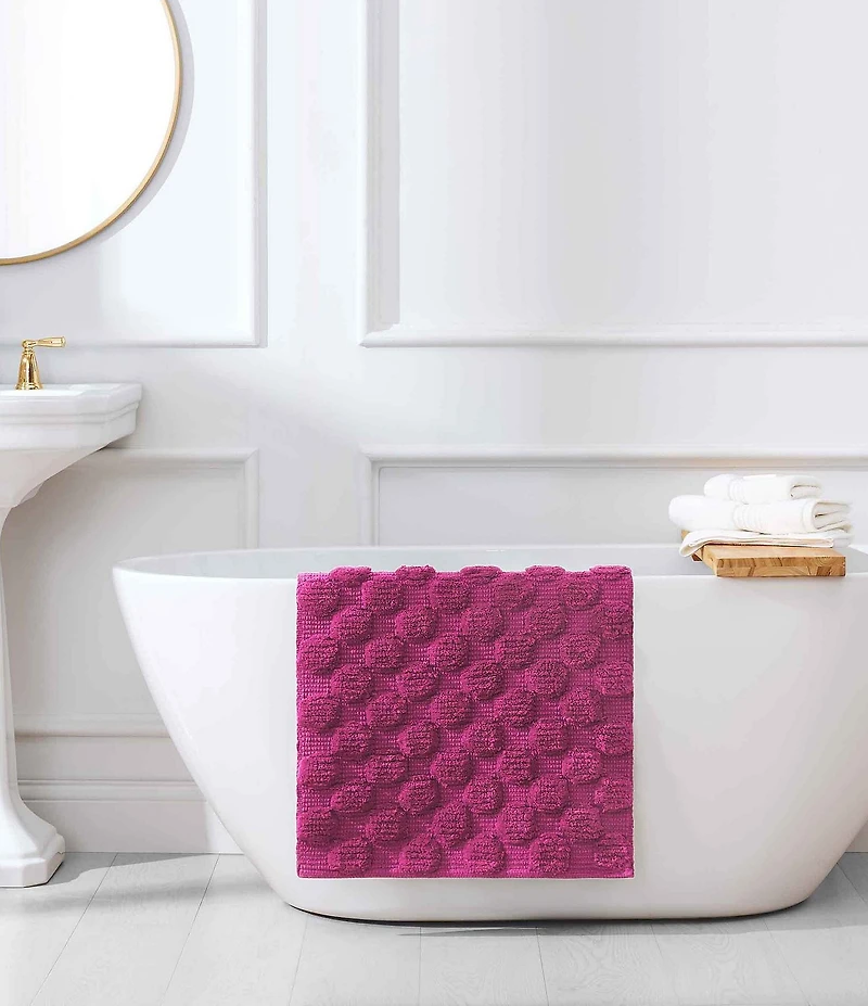 kate spade new york Dotted Woven Cotton Bath Mat