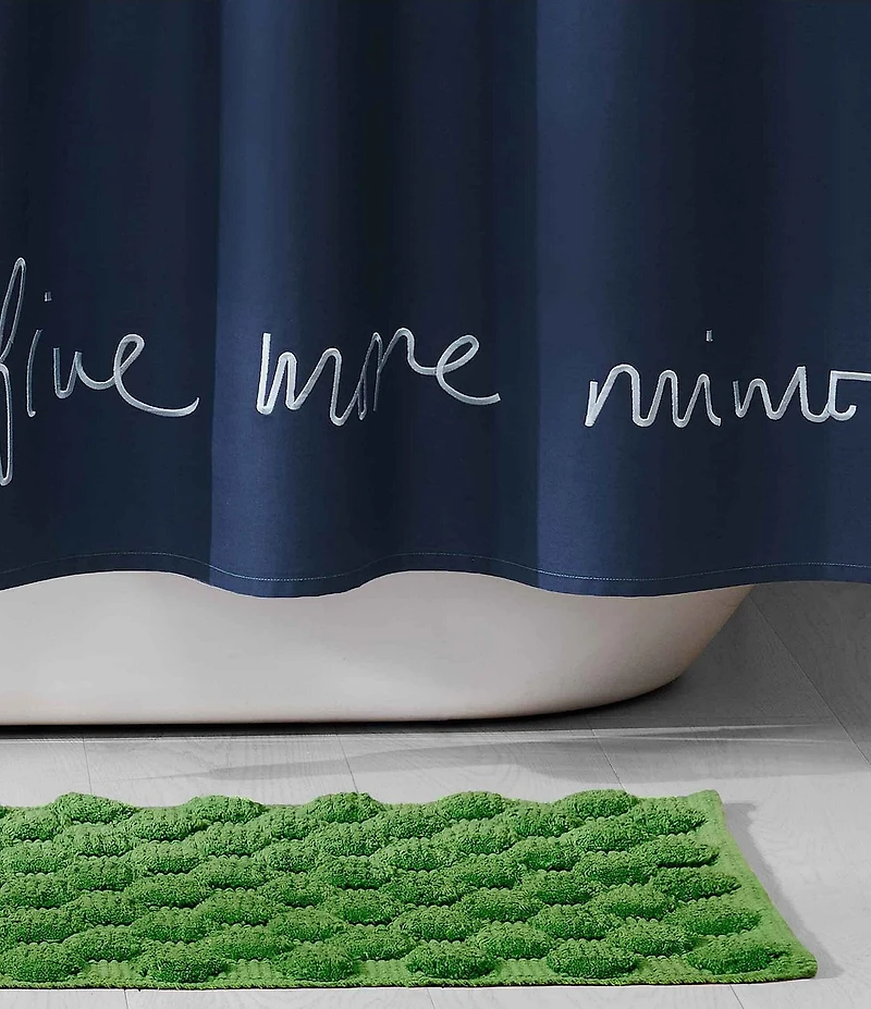 kate spade new york Dotted Woven Cotton Bath Mat