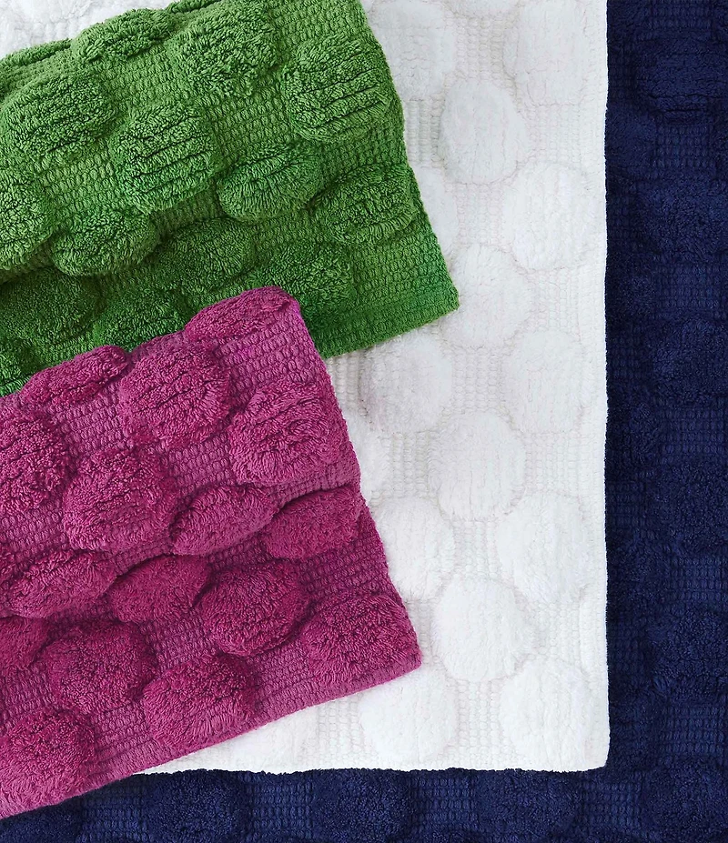 kate spade new york Dotted Woven Cotton Bath Mat