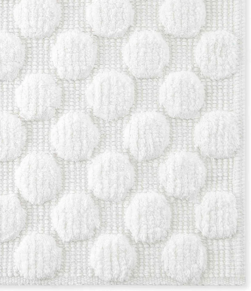 kate spade new york Dotted Woven Cotton Bath Mat