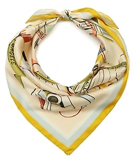 kate spade new york Downtown Day Trip Silk Square Scarf