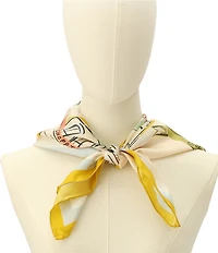 kate spade new york Downtown Day Trip Silk Square Scarf