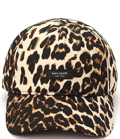 kate spade new york Downtown Leopard Baseball Cap
